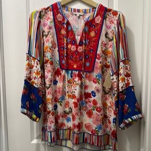 John Mark Multicolor Women's Top NWT